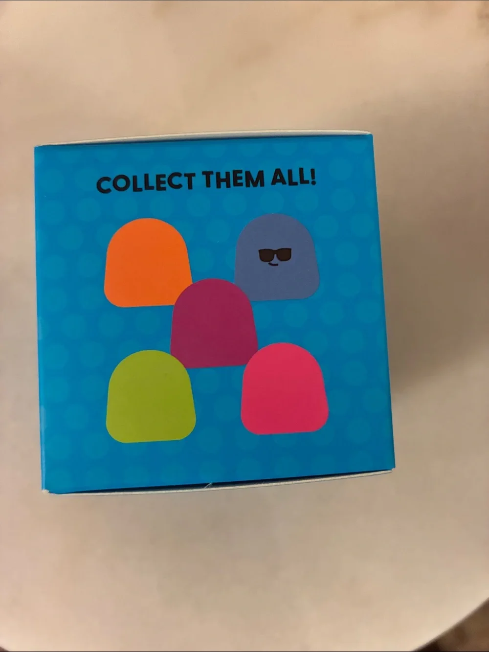 Gum Droppable Squishy Toy - Blue